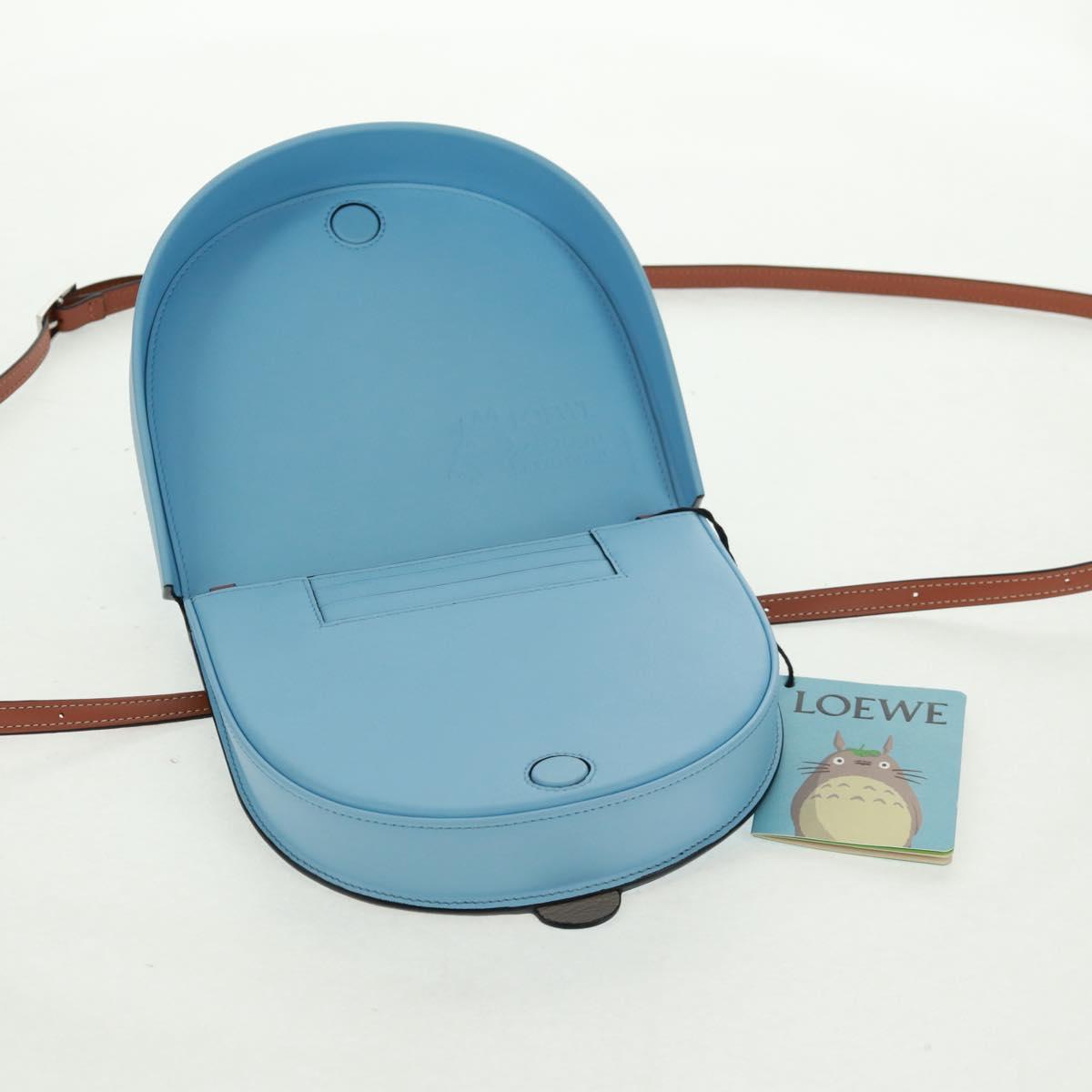 LOEWE テ Studio Ghibli Anagram My Neighbor Totoro Heel Pouch Bag Auth 165679SM