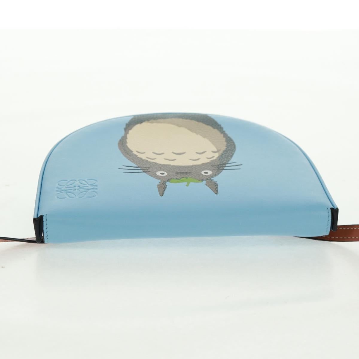 LOEWE テ Studio Ghibli Anagram My Neighbor Totoro Heel Pouch Bag Auth 165679SM