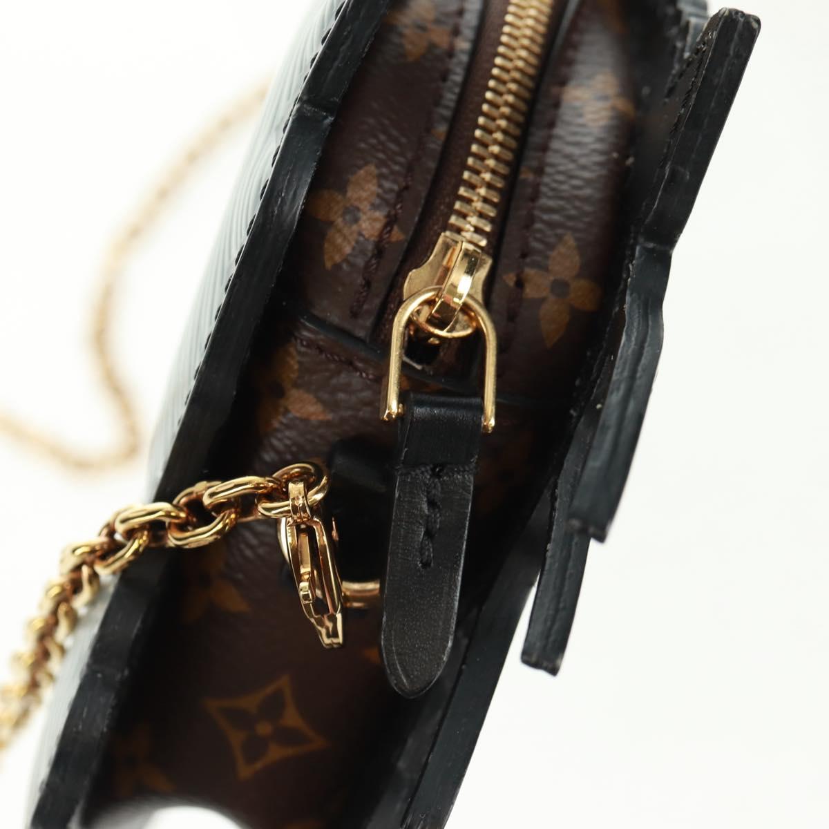 LOUIS VUITTON Catgram Monogram Pochette Full Cat Bag Epi M53165 Auth 165681SM