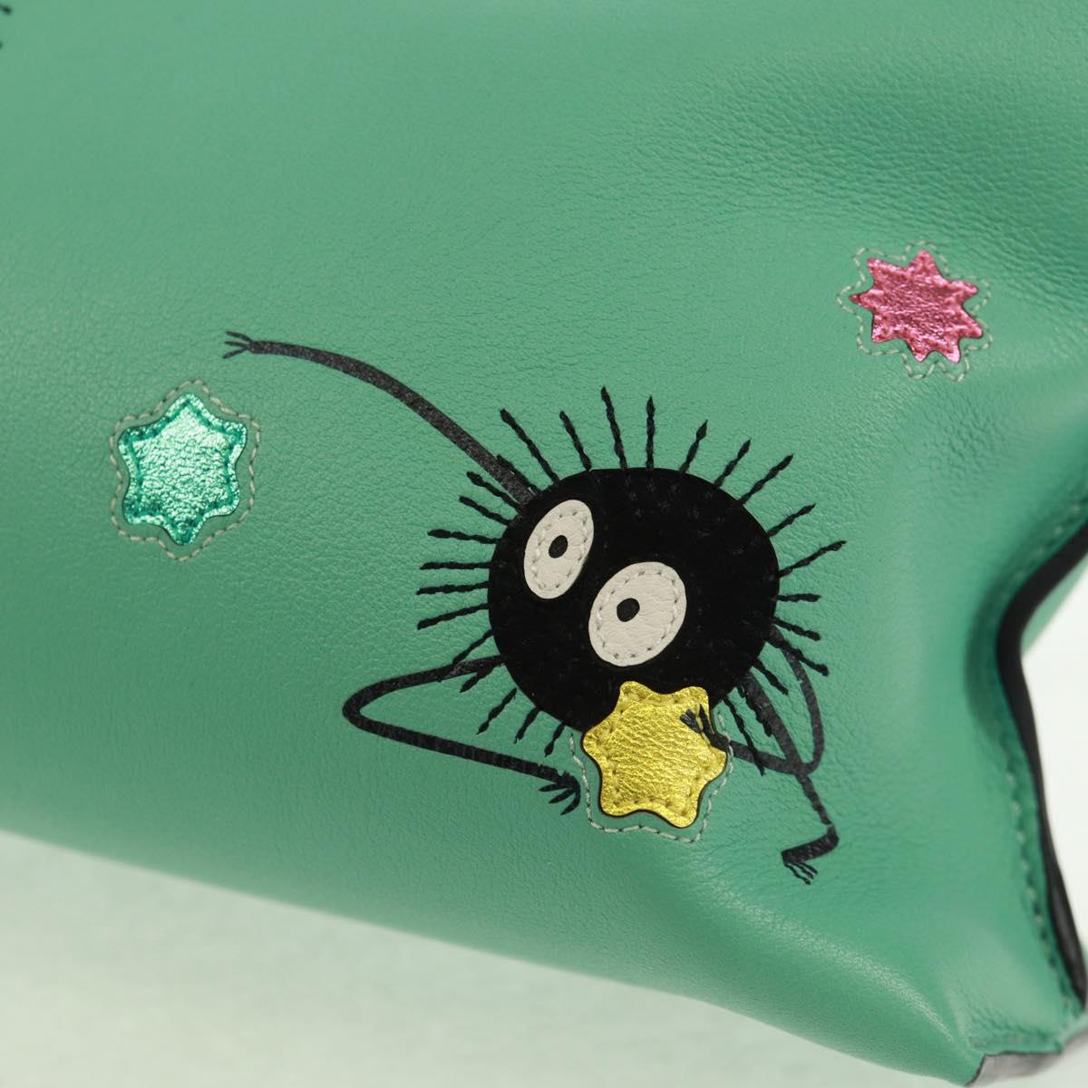LOEWE テ Studio Ghibli My Neighbor Totoro Soot Sprites Napa Calf Auth 165682SM
