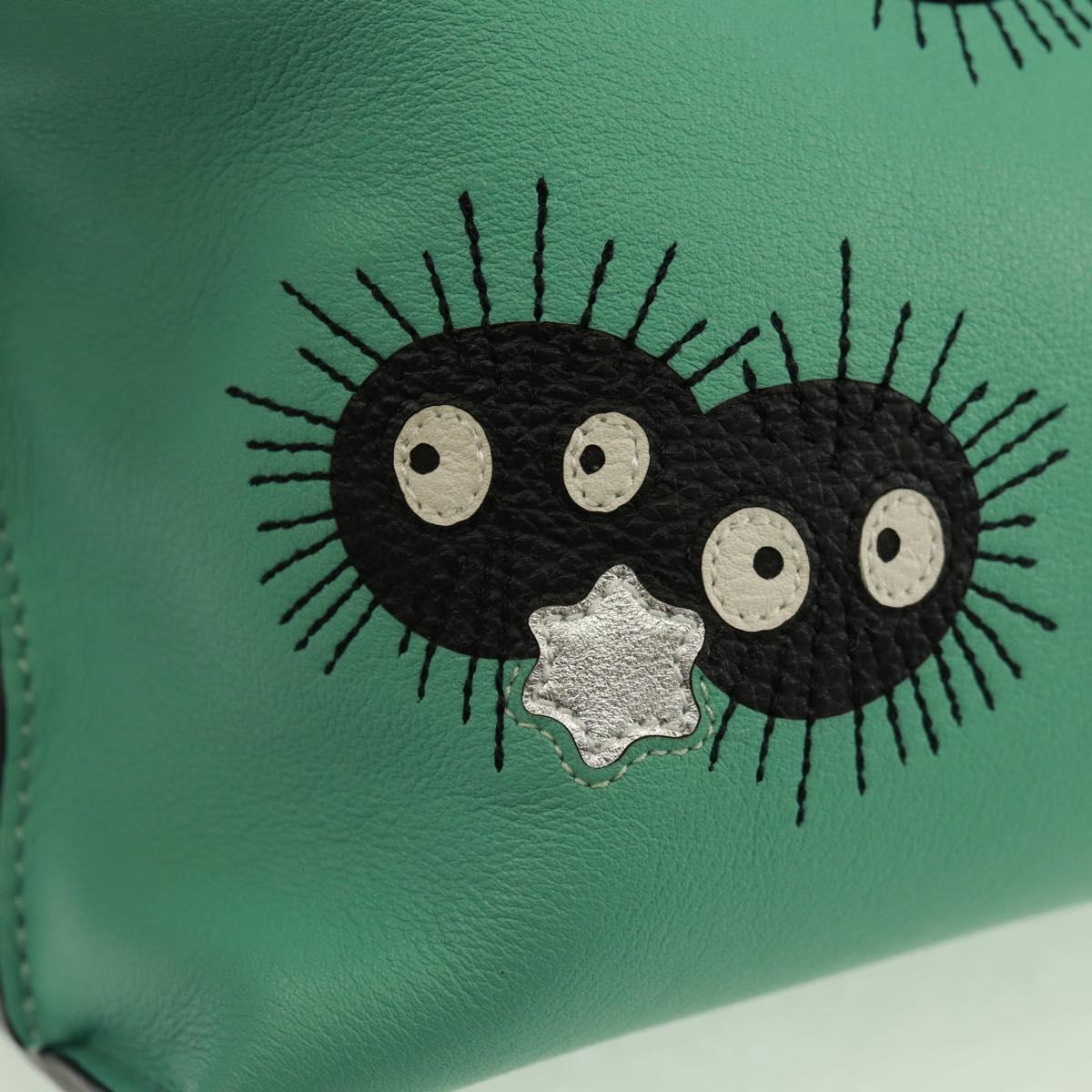 LOEWE テ Studio Ghibli My Neighbor Totoro Soot Sprites Napa Calf Auth 165682SM