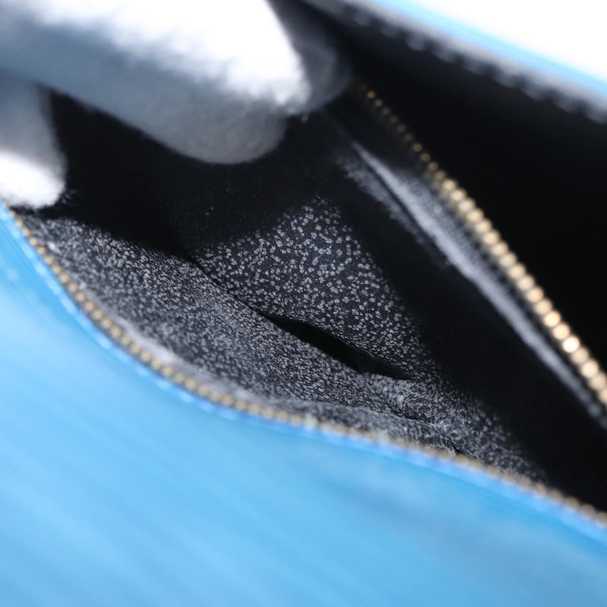 LOUIS VUITTON Epi Saint Cloud GM Shoulder Bag Toledo Blue M52195 LV Auth 165711