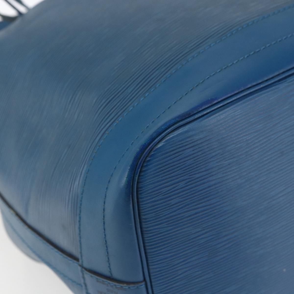 LOUIS VUITTON Epi Noe Shoulder Bag Toledo Blue M44005 LV Auth 165722