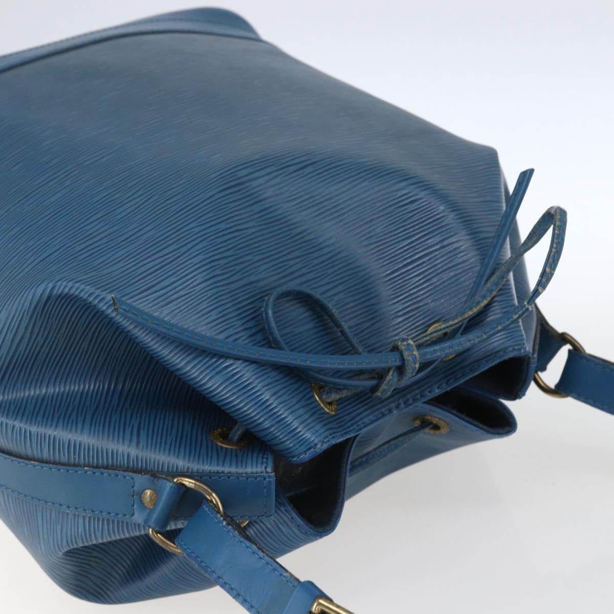 LOUIS VUITTON Epi Noe Shoulder Bag Toledo Blue M44005 LV Auth 165722