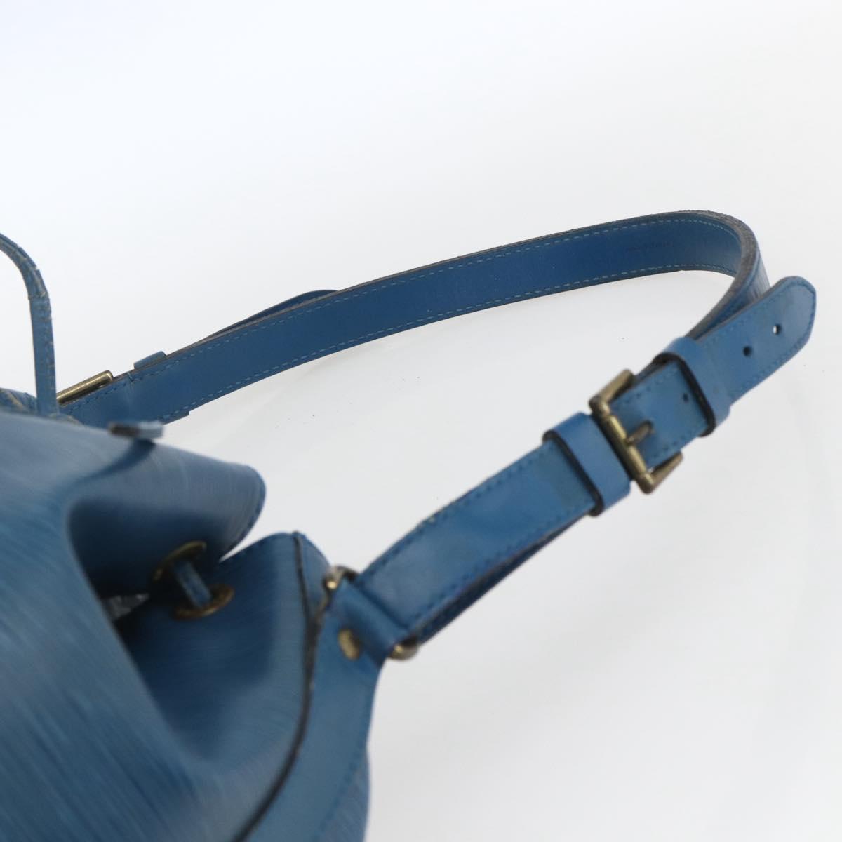 LOUIS VUITTON Epi Noe Shoulder Bag Toledo Blue M44005 LV Auth 165722
