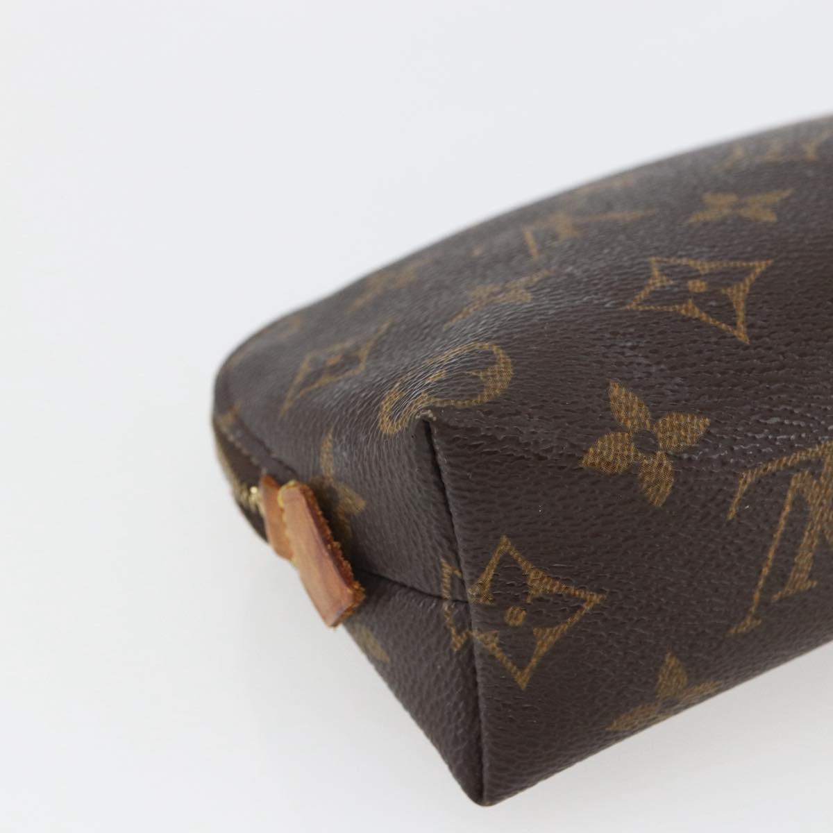 LOUIS VUITTON Monogram Pochette Cosmetic PM Pouch M43998 LV Auth 165725