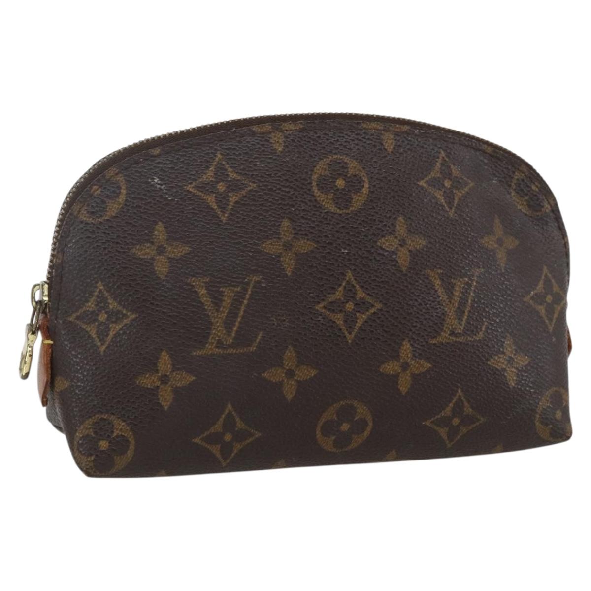 LOUIS VUITTON Monogram Pochette Cosmetic PM Pouch M43998 LV Auth 165725