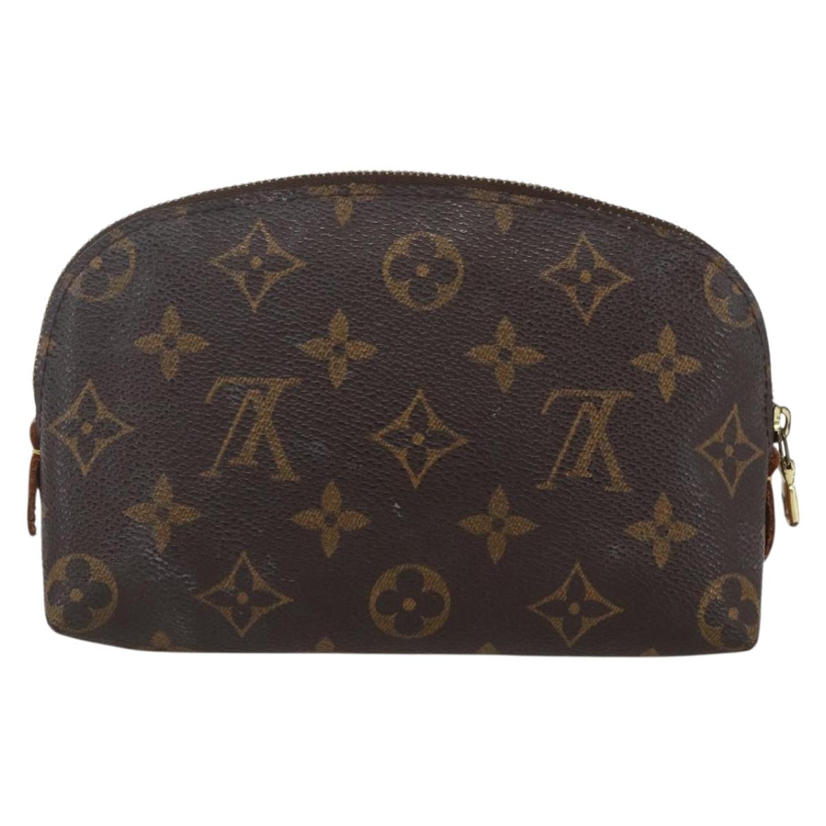 LOUIS VUITTON Monogram Pochette Cosmetic PM Pouch M43998 LV Auth 165725