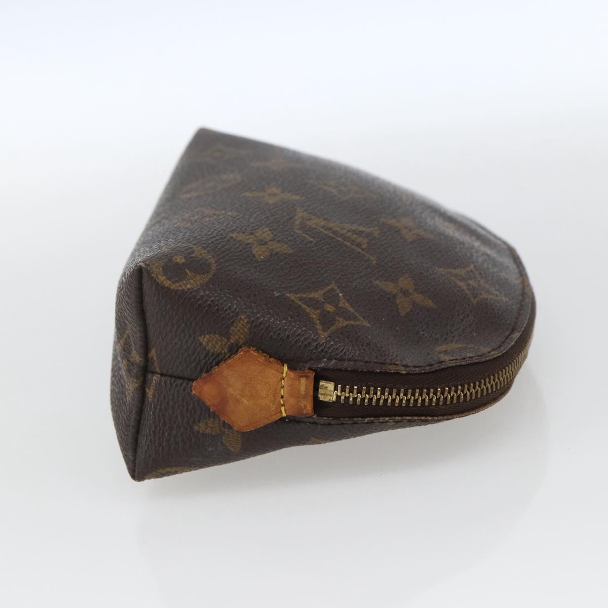 LOUIS VUITTON Monogram Pochette Cosmetic PM Pouch M43998 LV Auth 165725
