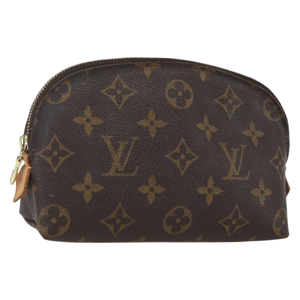 LOUIS VUITTON Monogram Pochette Cosmetic PM Pouch M43998 LV Auth 165726