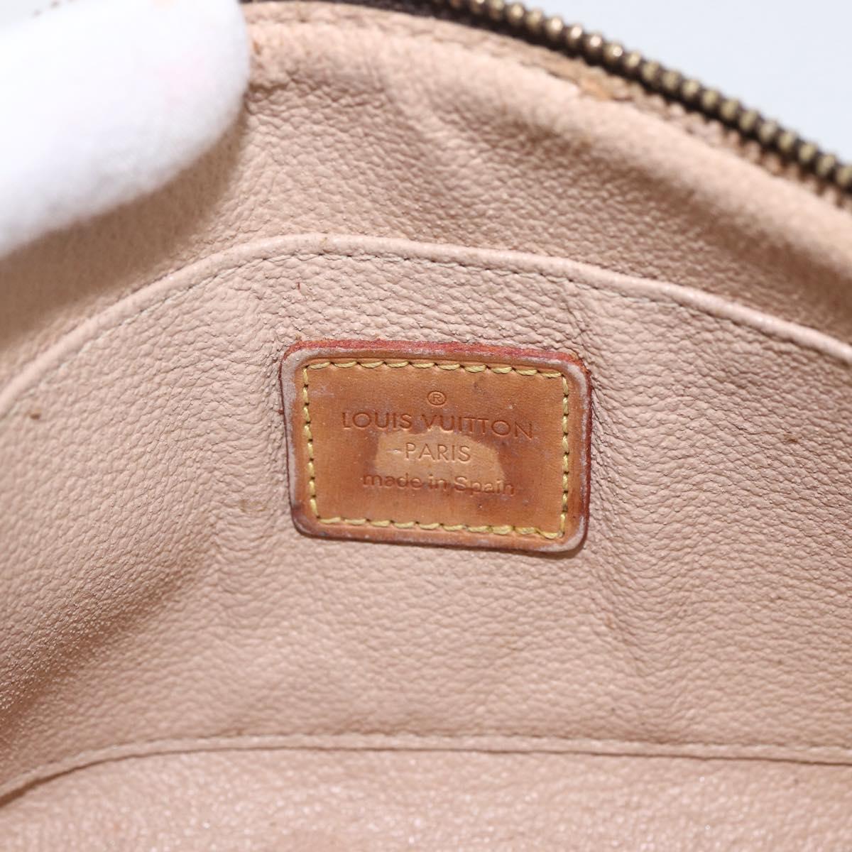 LOUIS VUITTON Monogram Pochette Cosmetic PM Pouch M43998 LV Auth 165726