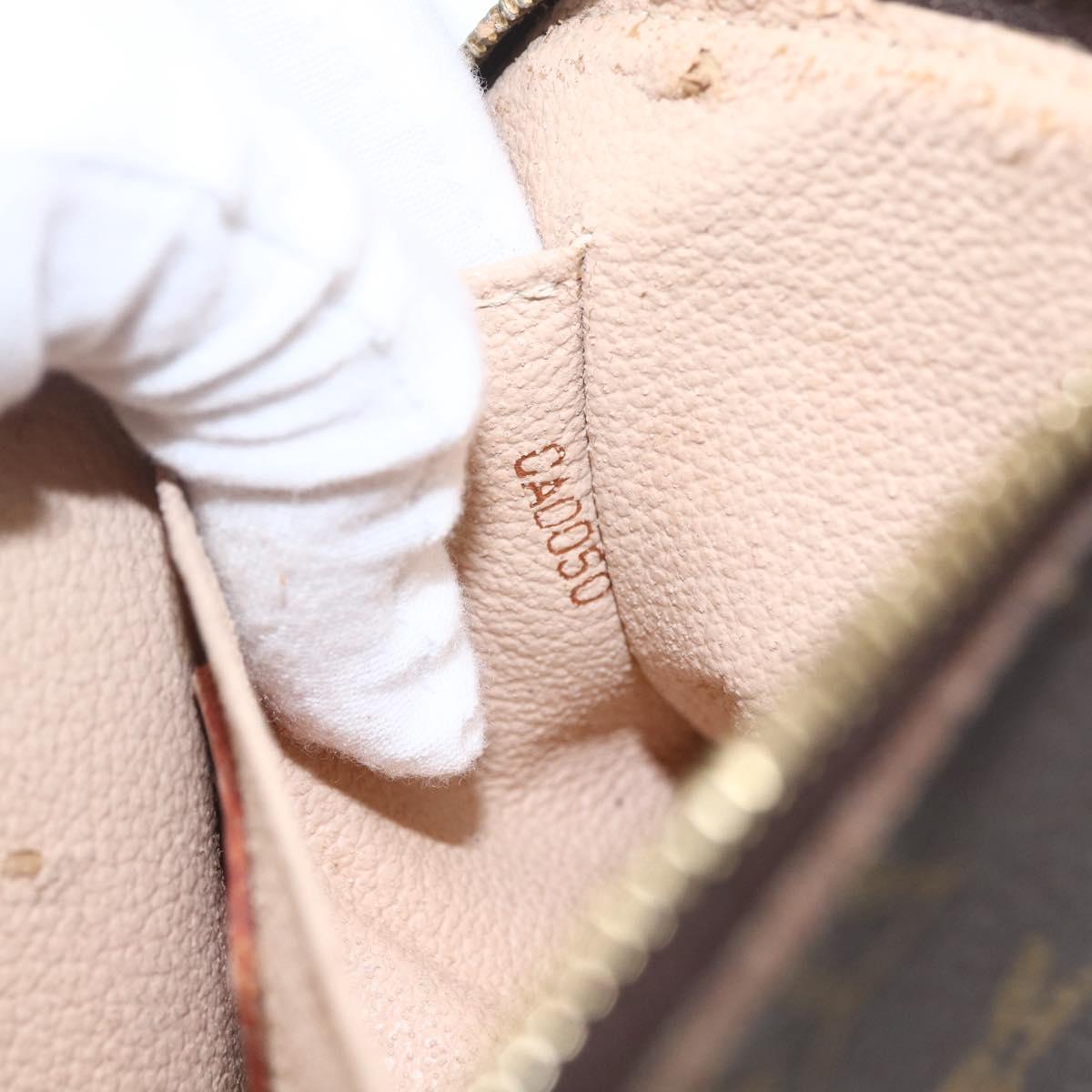 LOUIS VUITTON Monogram Pochette Cosmetic PM Pouch M43998 LV Auth 165726