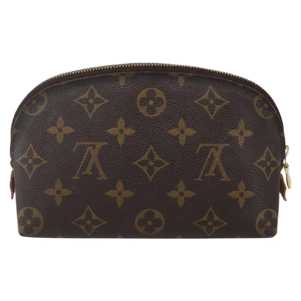 LOUIS VUITTON Monogram Pochette Cosmetic PM Pouch M43998 LV Auth 165726