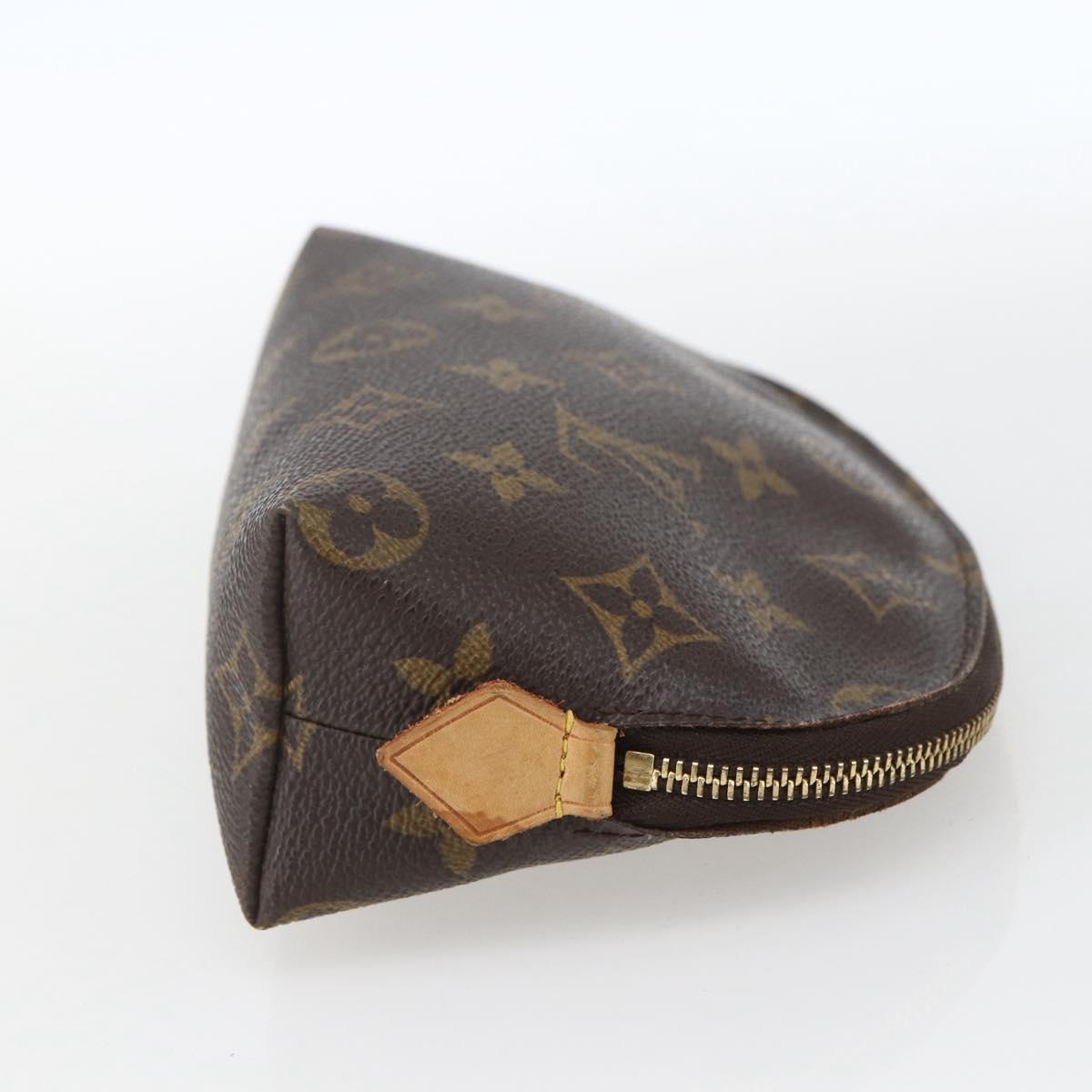 LOUIS VUITTON Monogram Pochette Cosmetic PM Pouch M43998 LV Auth 165726