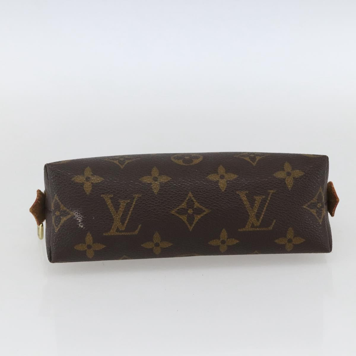 LOUIS VUITTON Monogram Pochette Cosmetic PM Pouch M43998 LV Auth 165726