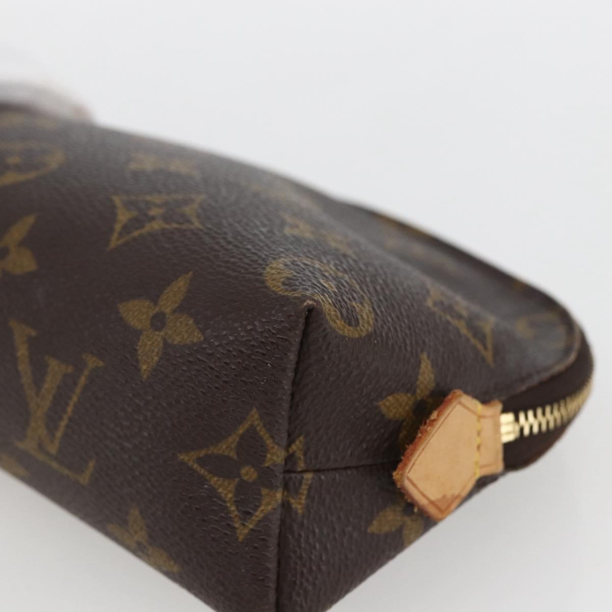 LOUIS VUITTON Monogram Pochette Cosmetic PM Pouch M43998 LV Auth 165726