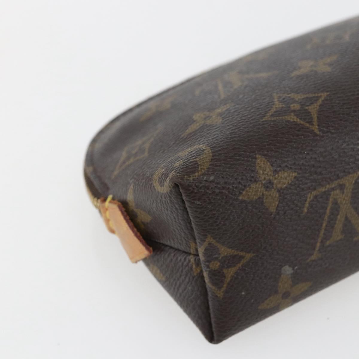 LOUIS VUITTON Monogram Pochette Cosmetic PM Pouch M43998 LV Auth 165727
