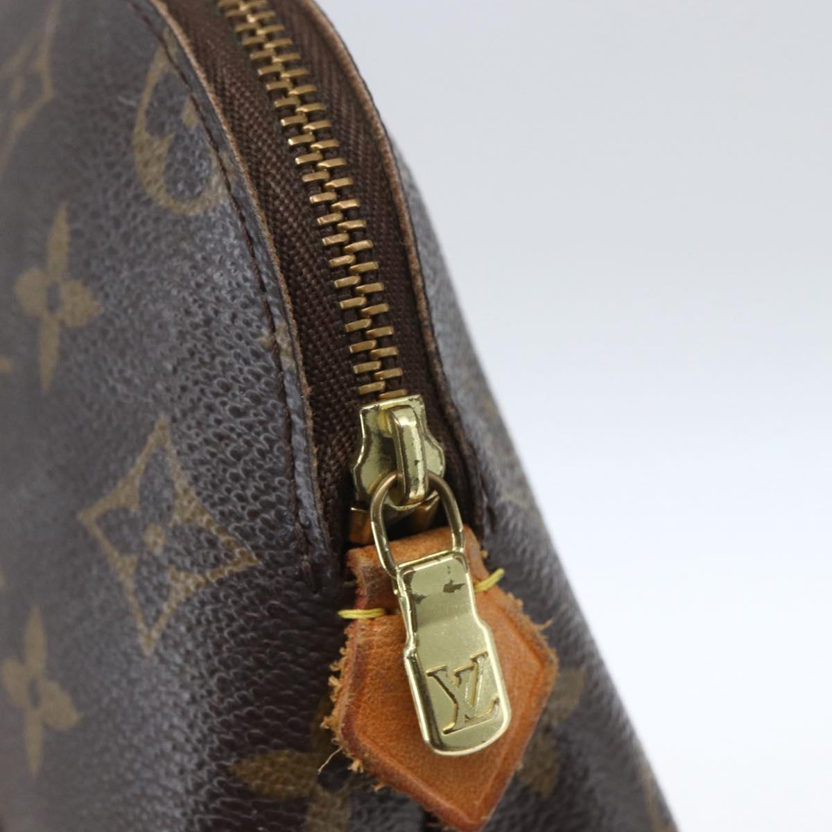 LOUIS VUITTON Monogram Pochette Cosmetic PM Pouch M43998 LV Auth 165727