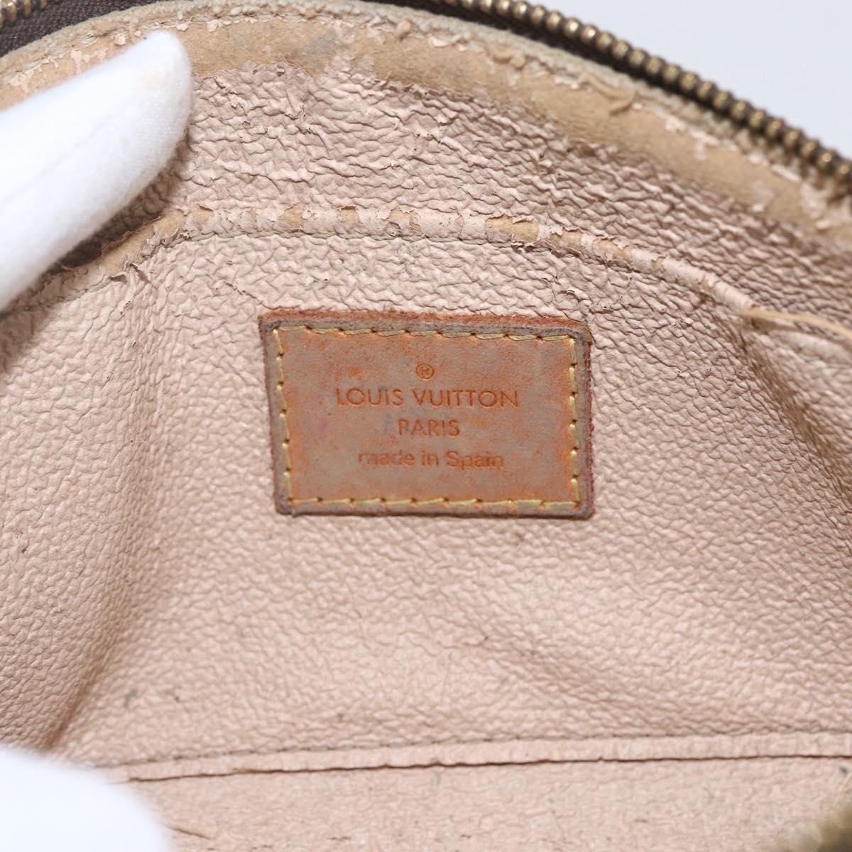 LOUIS VUITTON Monogram Pochette Cosmetic PM Pouch M43998 LV Auth 165727