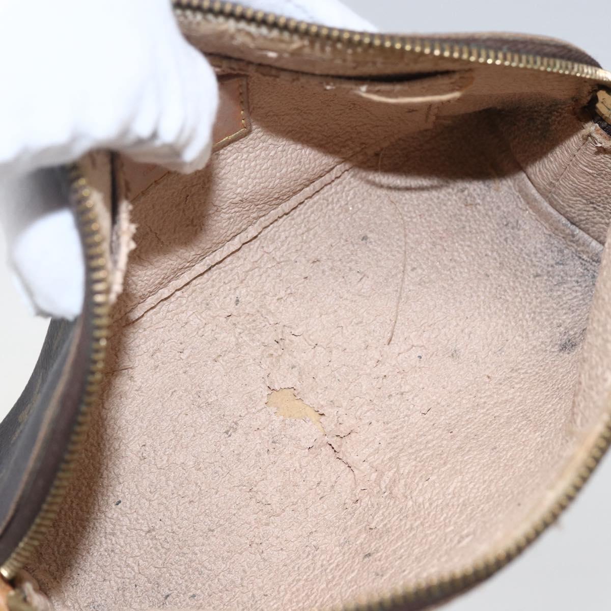 LOUIS VUITTON Monogram Pochette Cosmetic PM Pouch M43998 LV Auth 165727