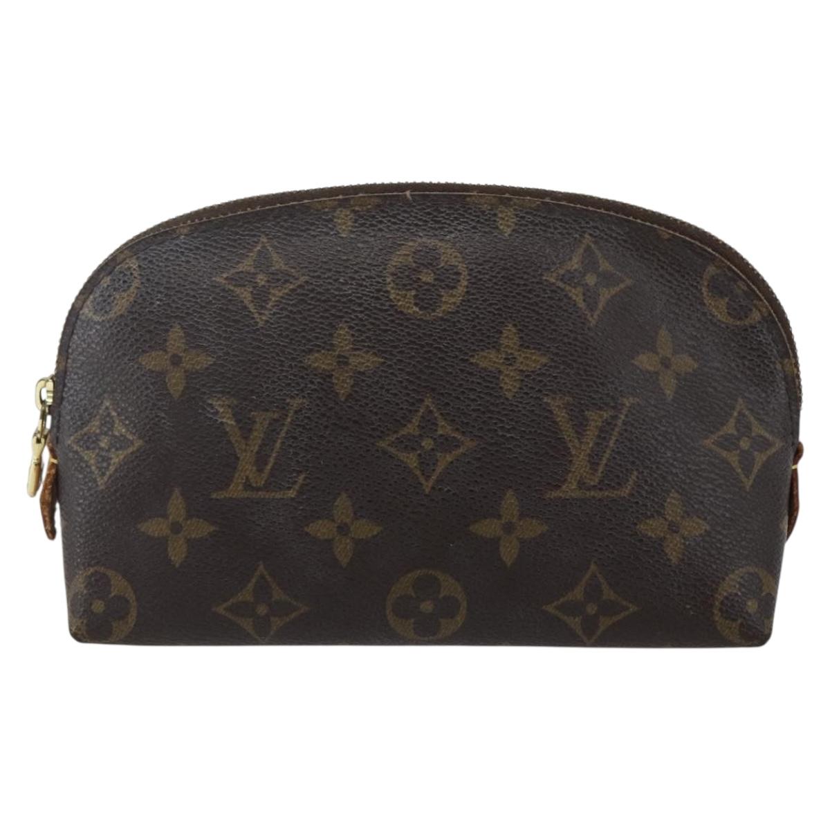 LOUIS VUITTON Monogram Pochette Cosmetic PM Pouch M43998 LV Auth 165727