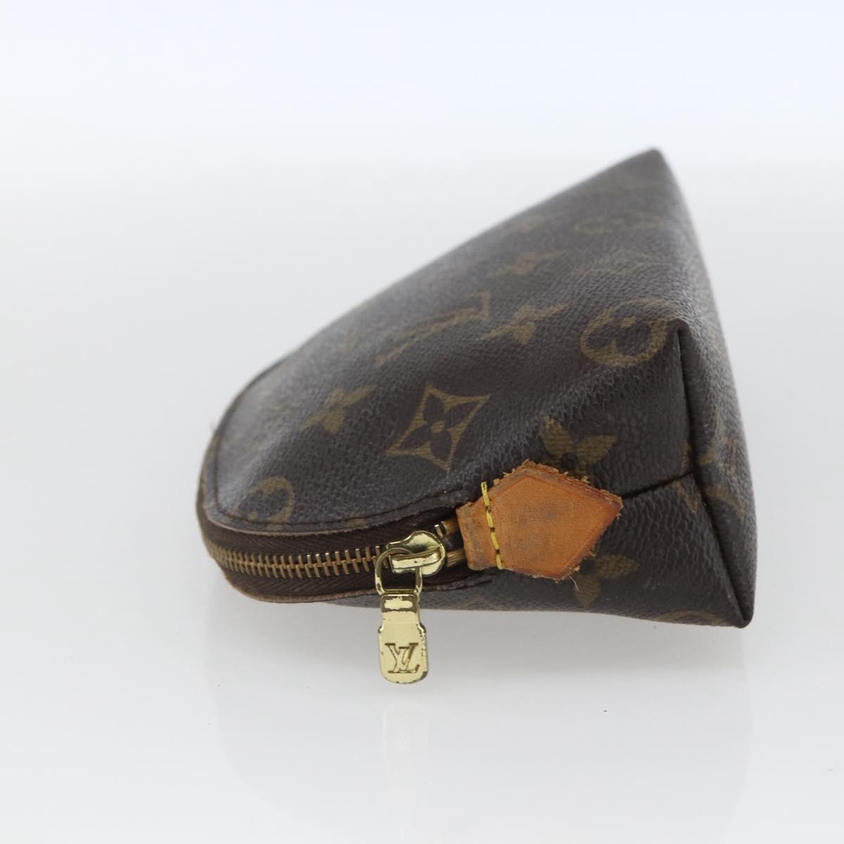 LOUIS VUITTON Monogram Pochette Cosmetic PM Pouch M43998 LV Auth 165727
