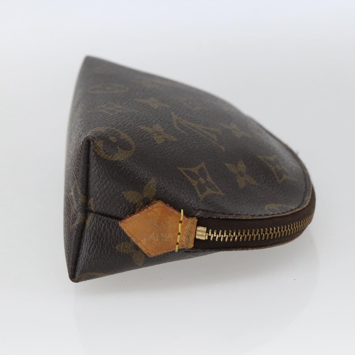 LOUIS VUITTON Monogram Pochette Cosmetic PM Pouch M43998 LV Auth 165727