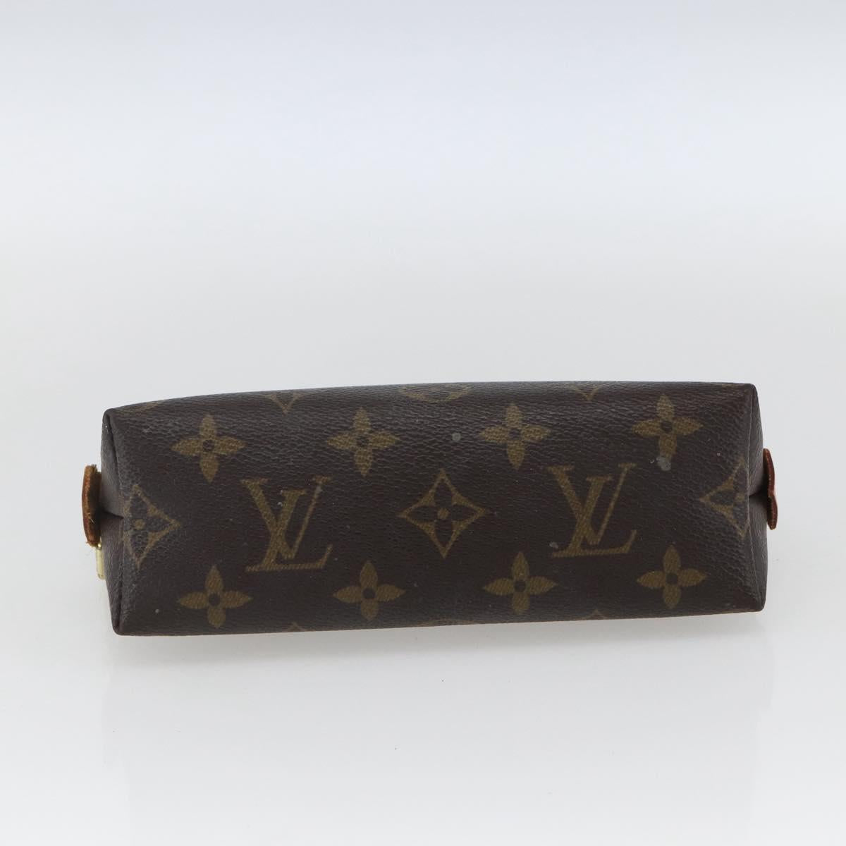 LOUIS VUITTON Monogram Pochette Cosmetic PM Pouch M43998 LV Auth 165727