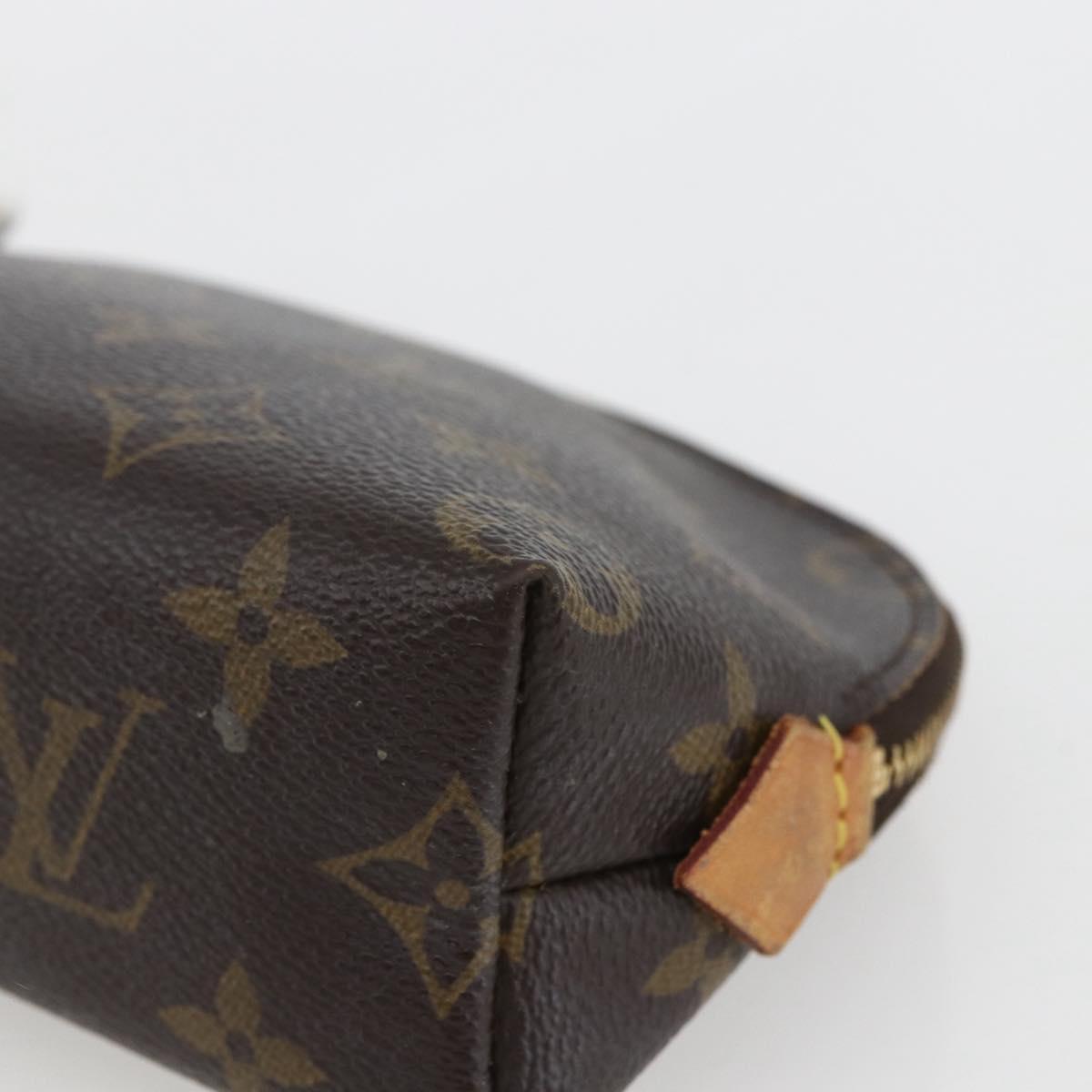 LOUIS VUITTON Monogram Pochette Cosmetic PM Pouch M43998 LV Auth 165727