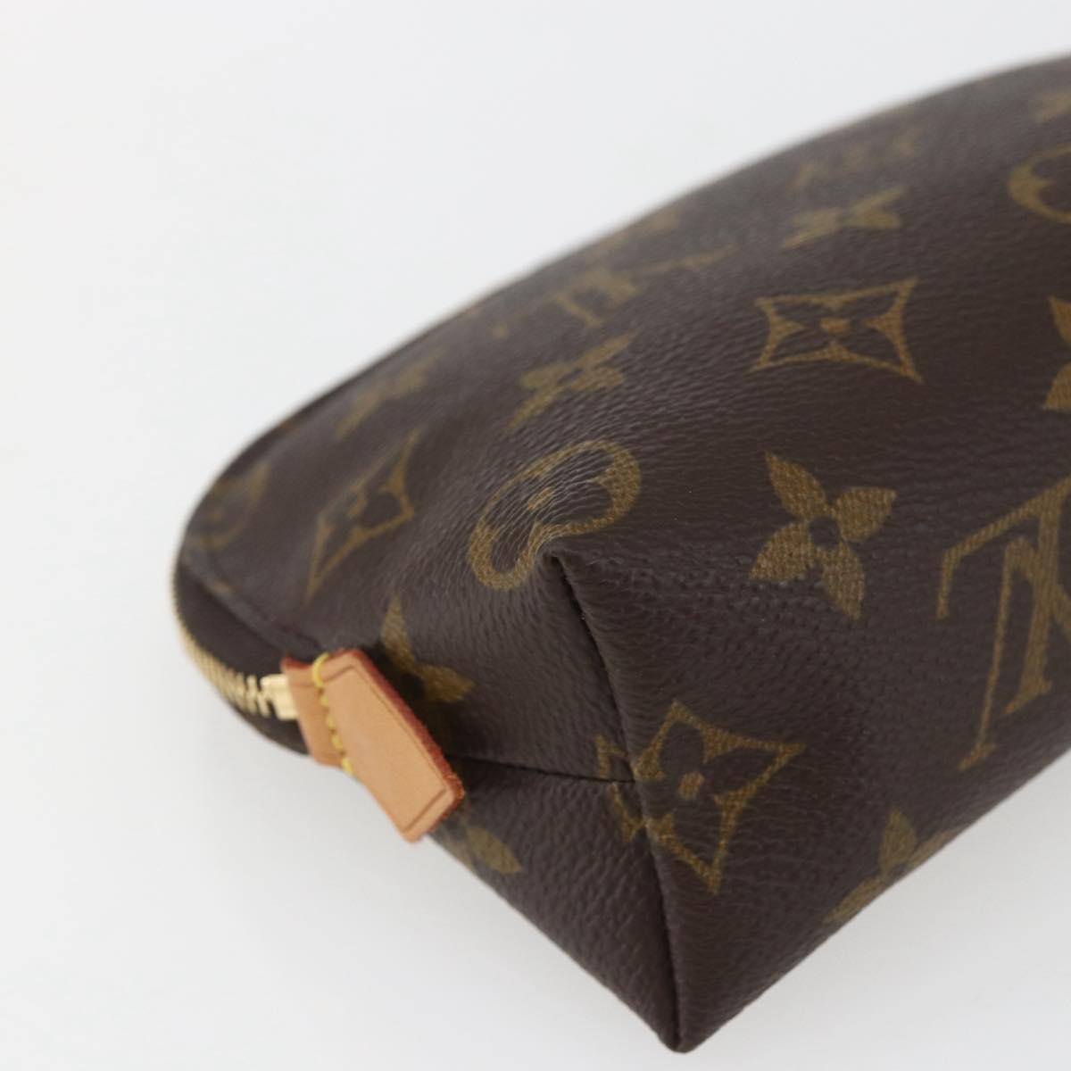 LOUIS VUITTON Monogram Pochette Cosmetic PM Pouch M43998 LV Auth 165733