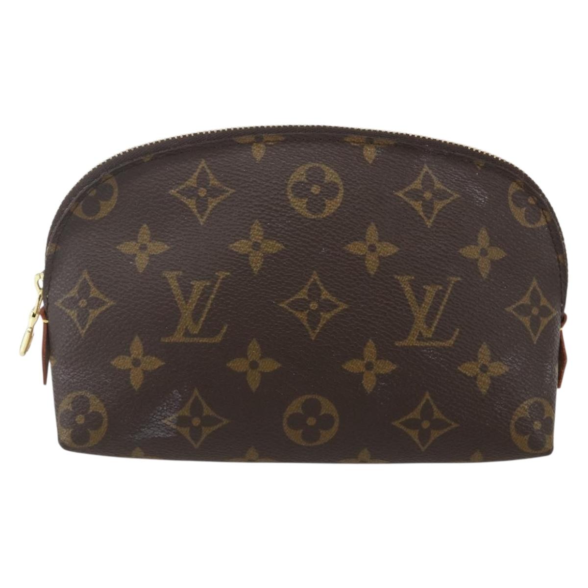 LOUIS VUITTON Monogram Pochette Cosmetic PM Pouch M43998 LV Auth 165733
