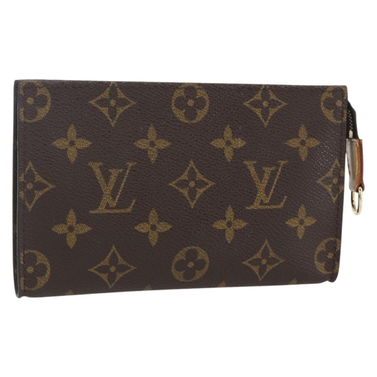 LOUIS VUITTON Monogram Bucket PM Accessory Pouch LV Auth 165736