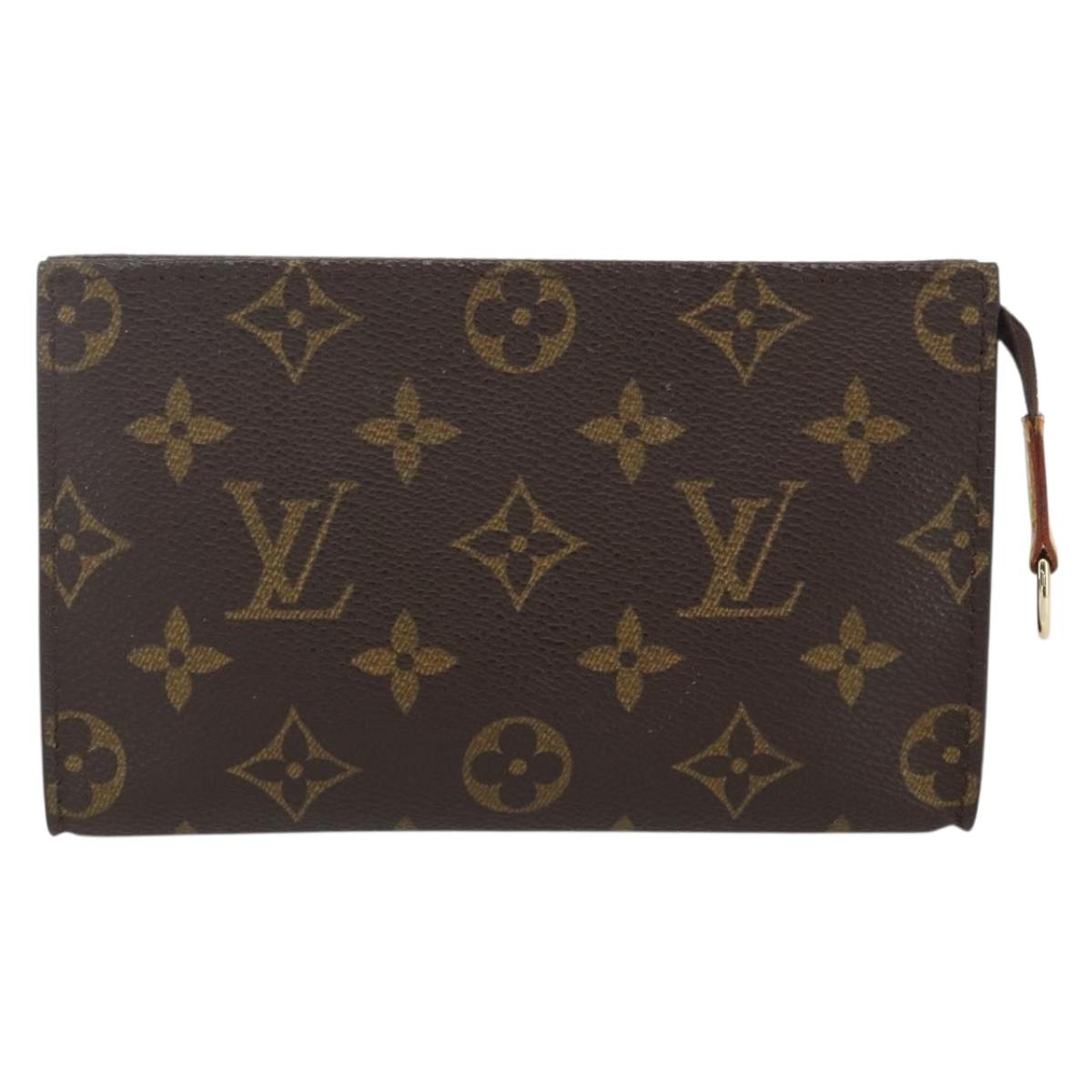 LOUIS VUITTON Monogram Bucket PM Accessory Pouch LV Auth 165736