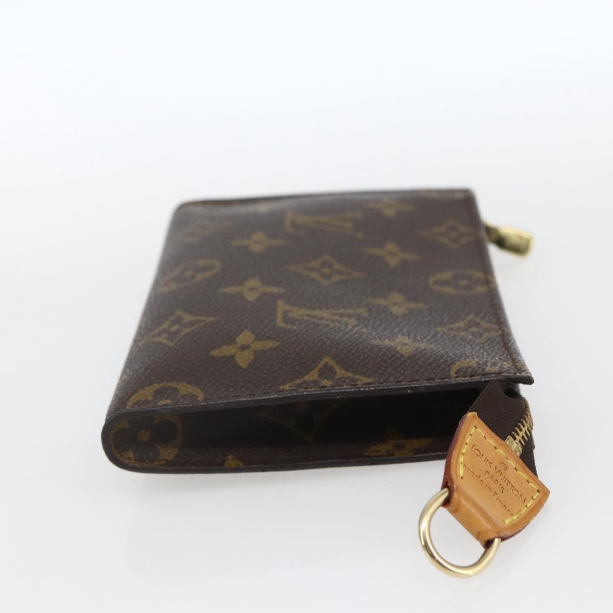 LOUIS VUITTON Monogram Bucket PM Accessory Pouch LV Auth 165736