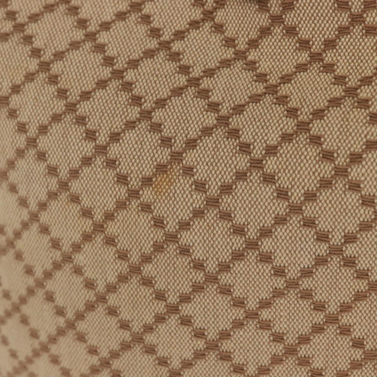 GUCCI Diamante Tote Bag Canvas Beige Gold 247209 Auth 165739