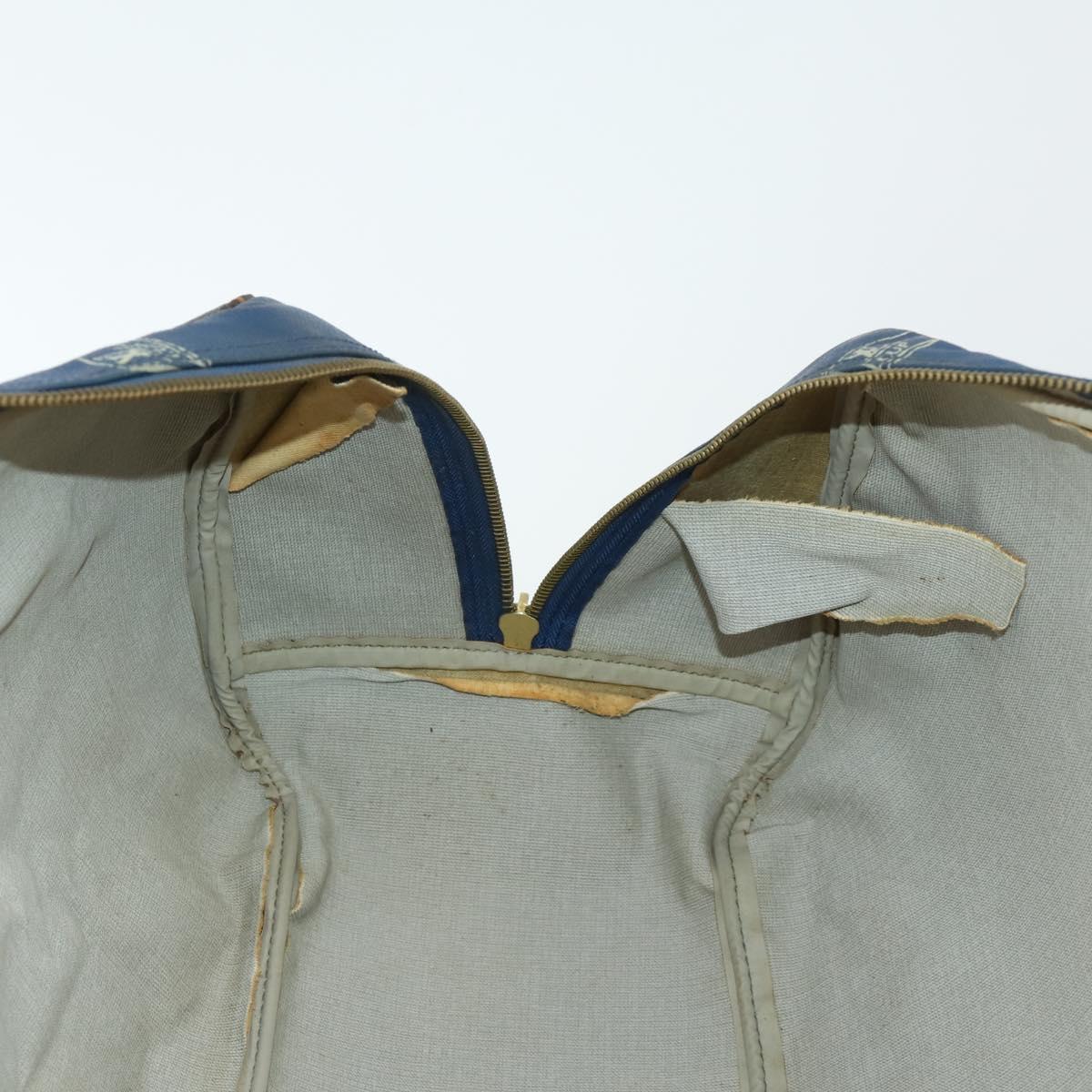 LOUIS VUITTON LV Cup Boston Bag Blue LV Auth 165742