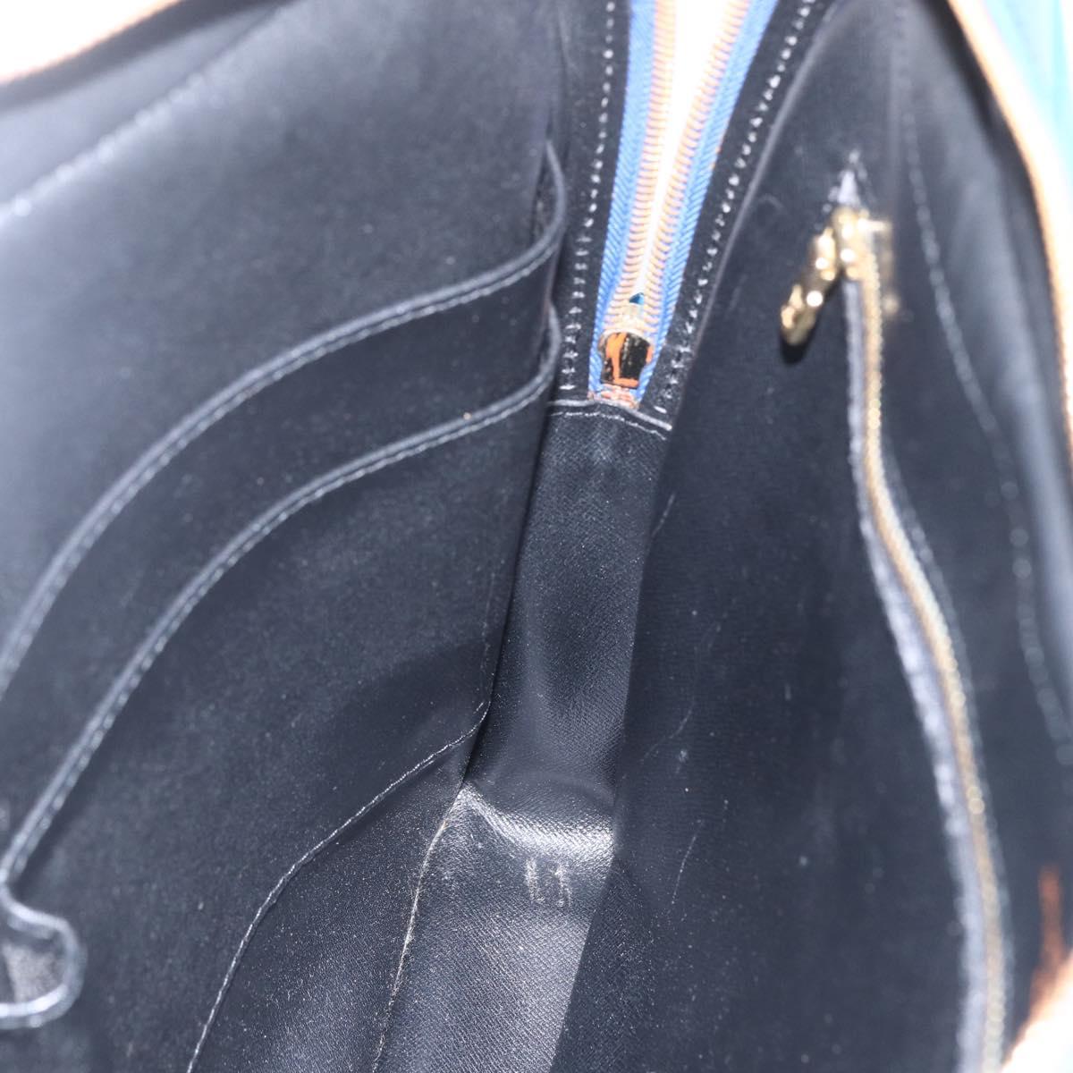 LOUIS VUITTON Epi Porte Documents Voyage Business Bag Blue M54475 LV Auth 165756