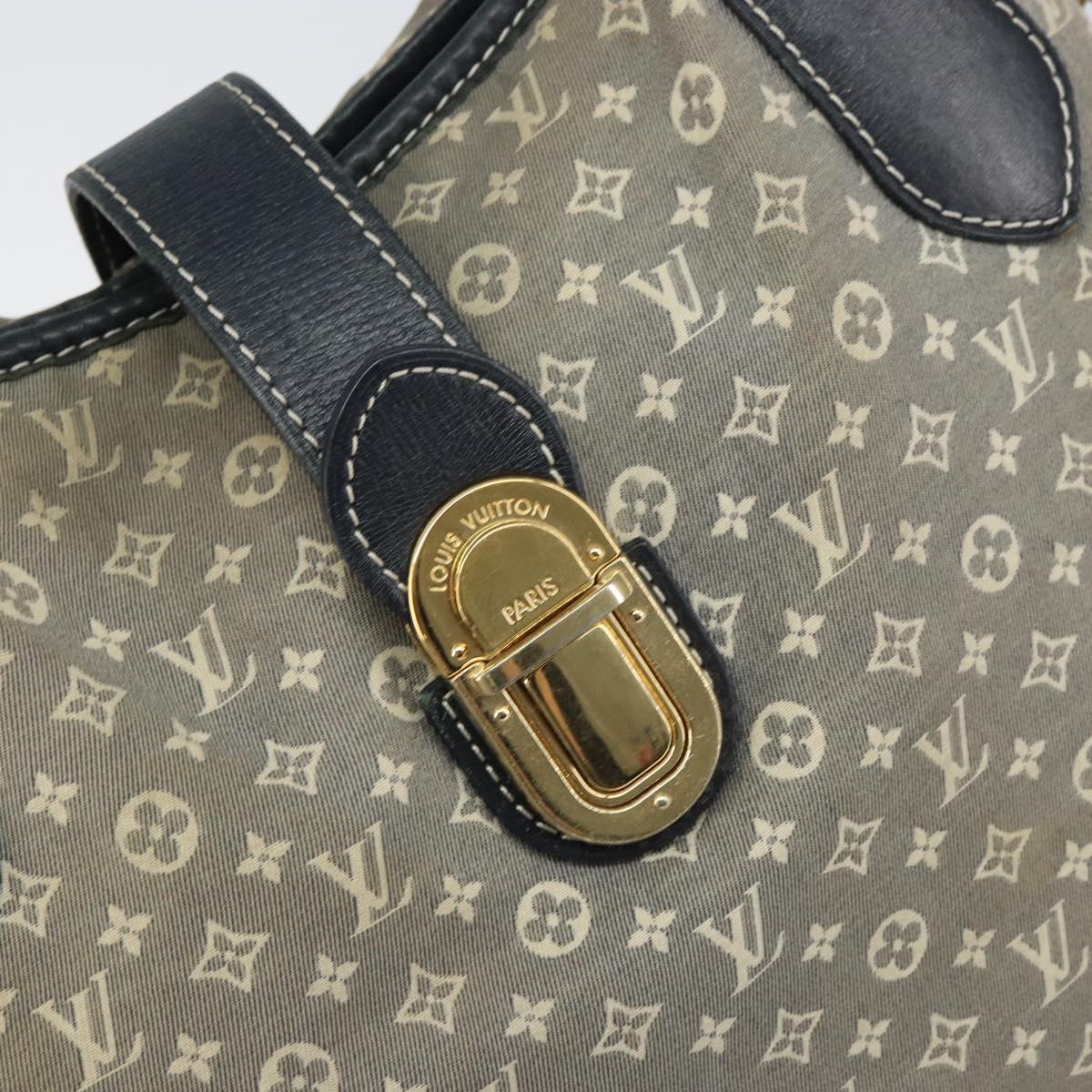 LOUIS VUITTON Monogram Idylle Elegy Shoulder Bag 2way Navy M56697 LV Auth 165759