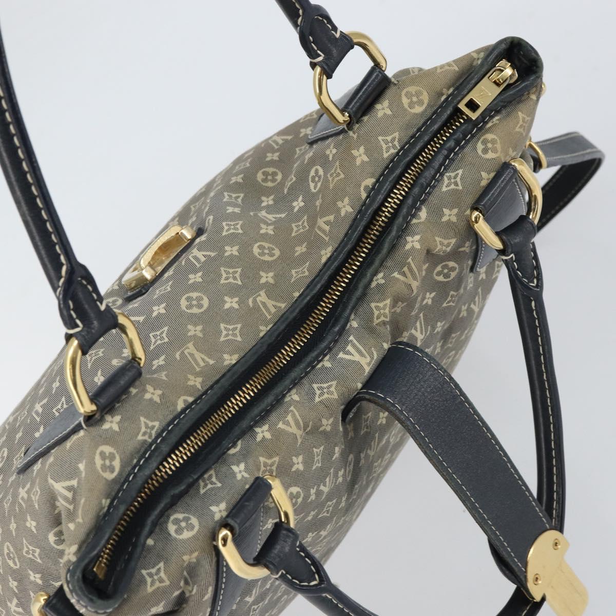 LOUIS VUITTON Monogram Idylle Elegy Shoulder Bag 2way Navy M56697 LV Auth 165759