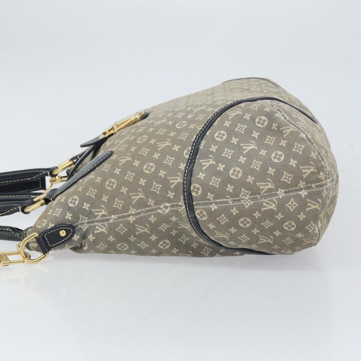 LOUIS VUITTON Monogram Idylle Elegy Shoulder Bag 2way Navy M56697 LV Auth 165759