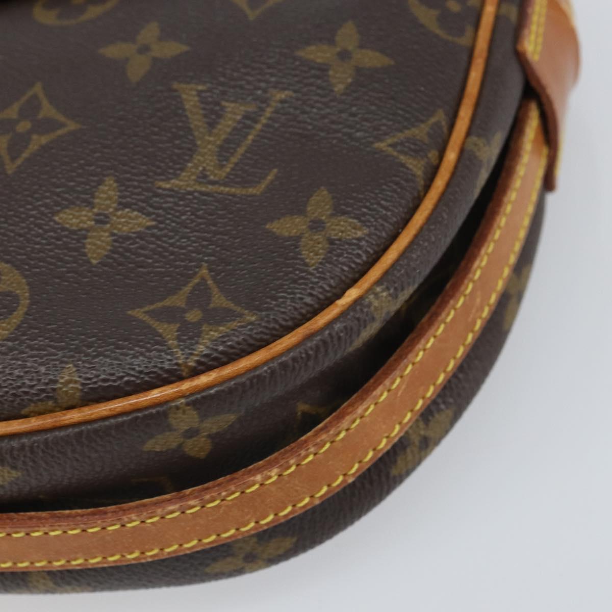 LOUIS VUITTON Monogram Jeune Fille MM Shoulder Bag M51226 LV Auth 165762