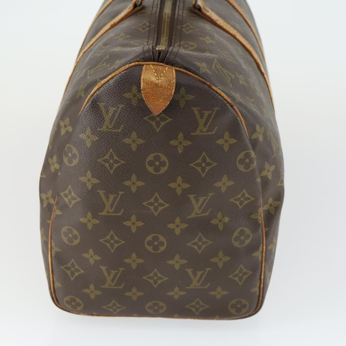 LOUIS VUITTON Monogram Keepall 45 Boston Bag M41428 LV Auth 165763