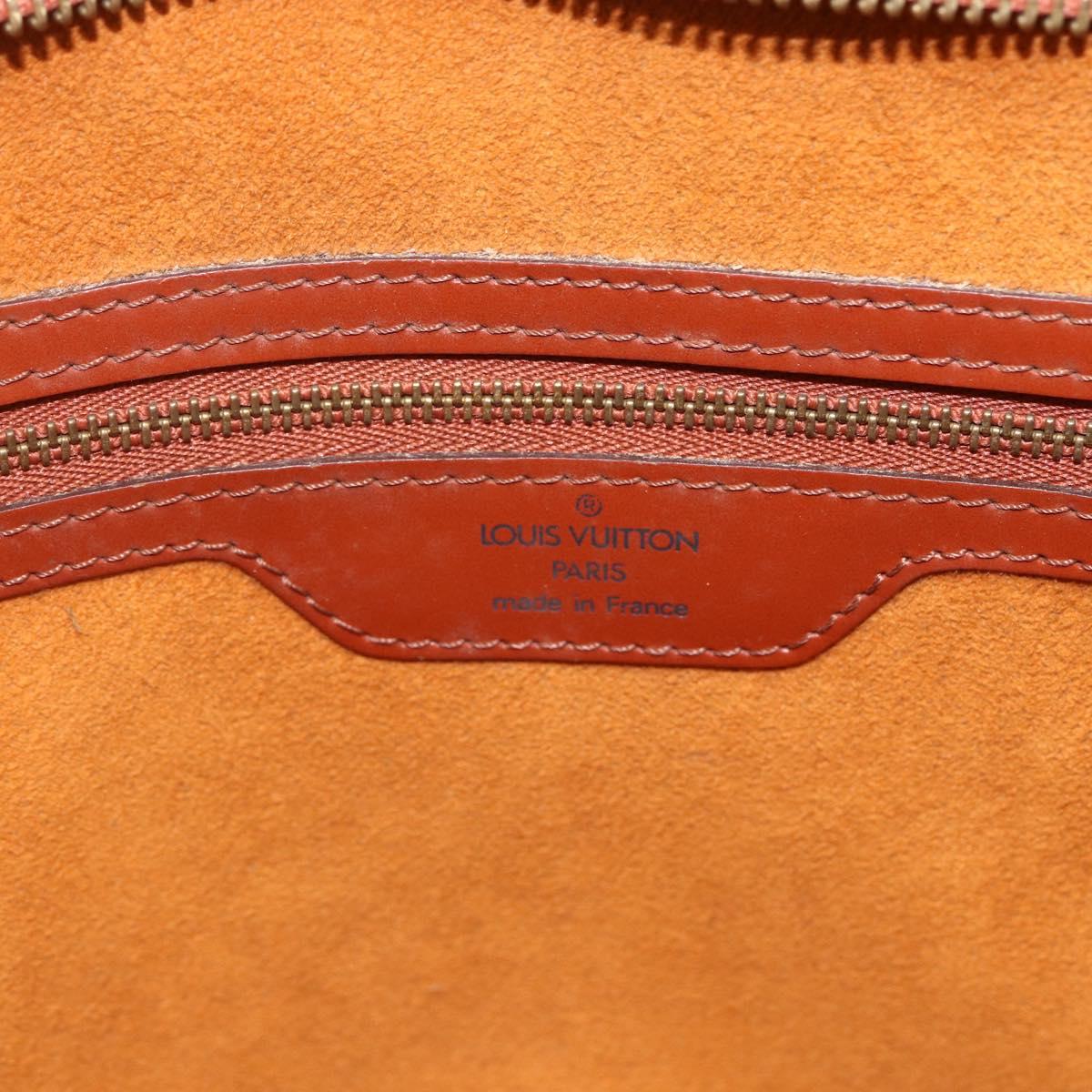 LOUIS VUITTON Epi Saint Jacques Shopping Shoulder Bag Brown M52263 Auth 165764