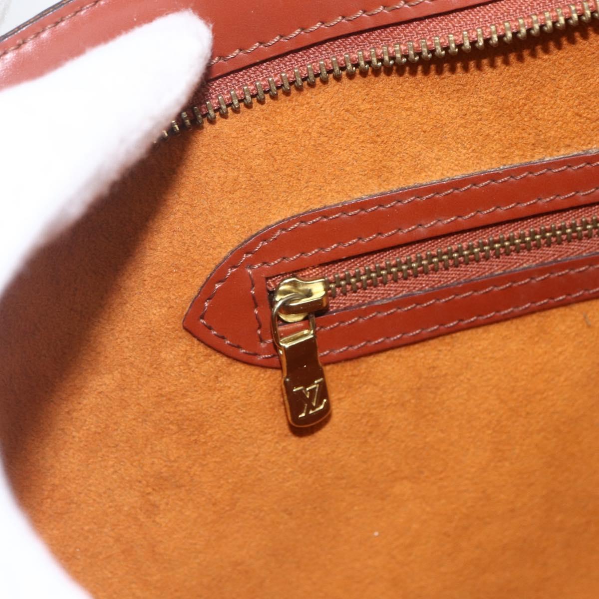 LOUIS VUITTON Epi Saint Jacques Shopping Shoulder Bag Brown M52263 Auth 165764