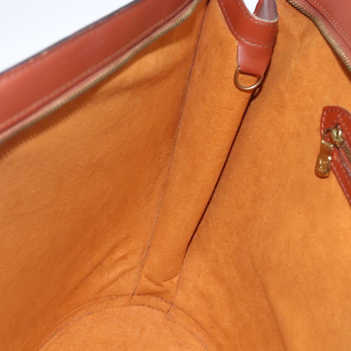 LOUIS VUITTON Epi Saint Jacques Shopping Shoulder Bag Brown M52263 Auth 165764