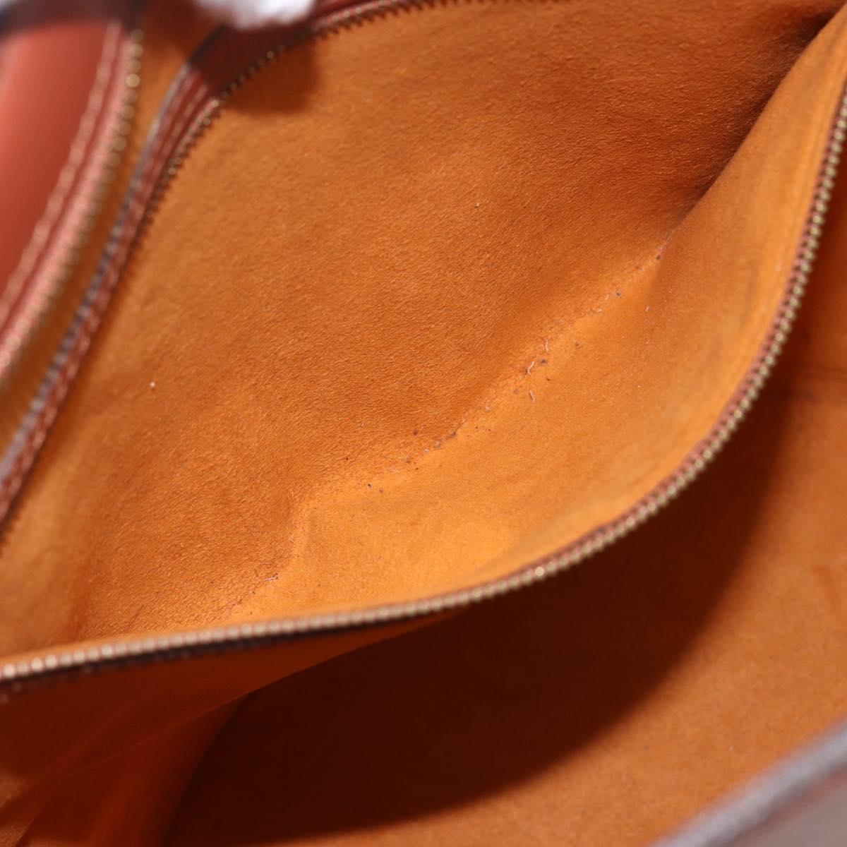 LOUIS VUITTON Epi Saint Jacques Shopping Shoulder Bag Brown M52263 Auth 165764