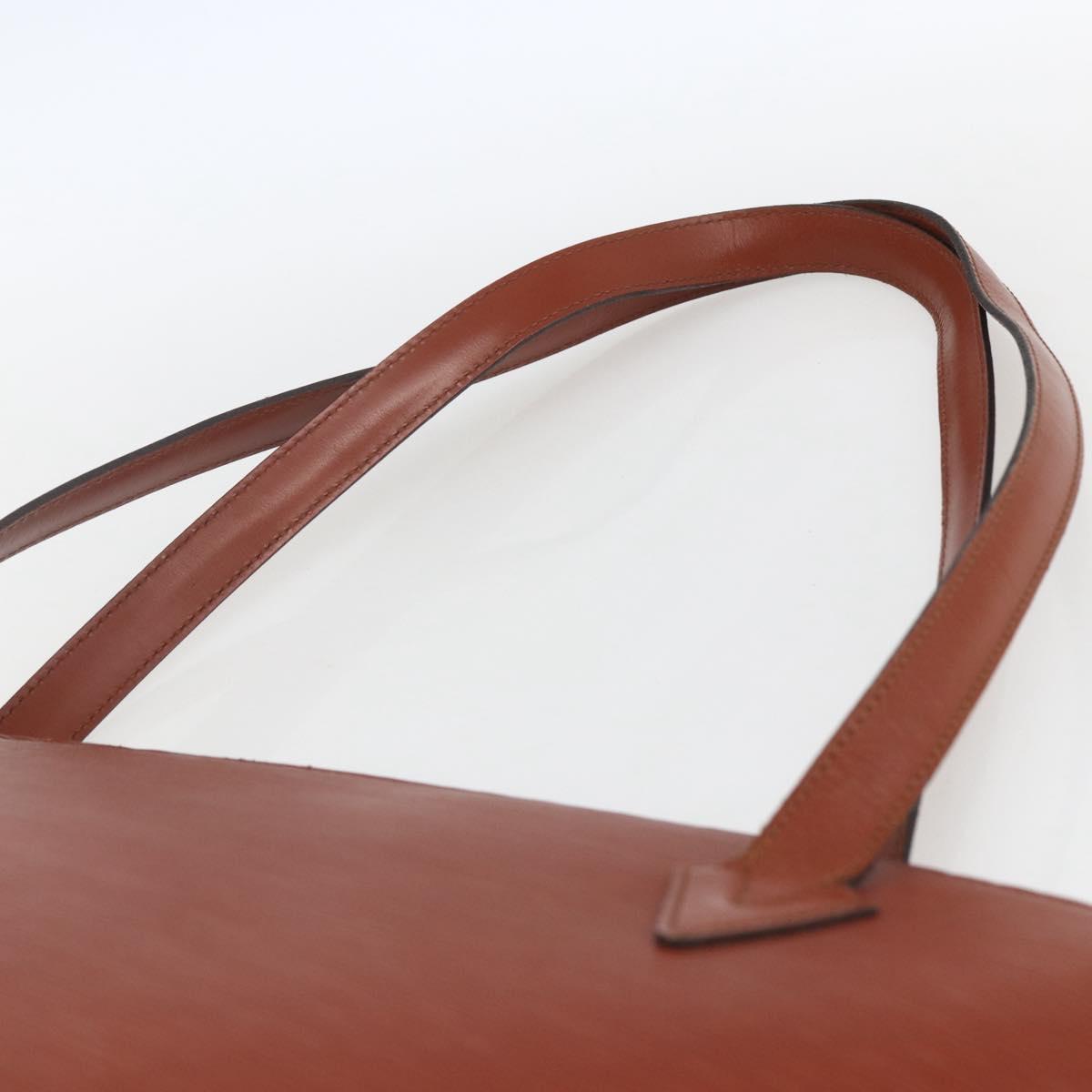 LOUIS VUITTON Epi Saint Jacques Shopping Shoulder Bag Brown M52263 Auth 165764