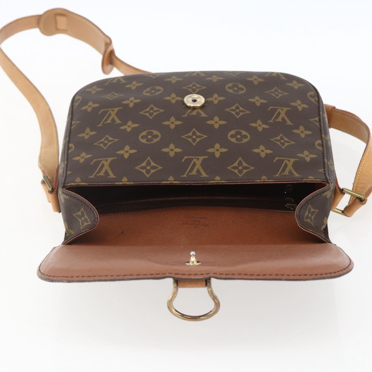 LOUIS VUITTON Monogram Saint Cloud GM Shoulder Bag M51242 LV Auth 165769