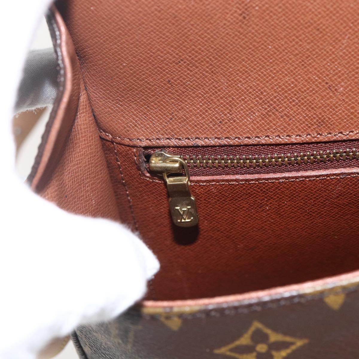 LOUIS VUITTON Monogram Saint Cloud GM Shoulder Bag M51242 LV Auth 165769