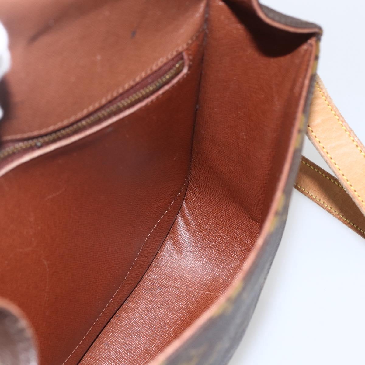 LOUIS VUITTON Monogram Saint Cloud GM Shoulder Bag M51242 LV Auth 165769